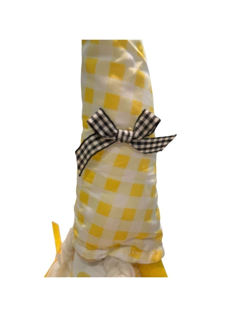 Lemon Gnome Checkered Plush Doll - Picture 6 of 8